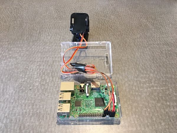 Servos Connected to Pi