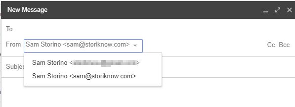 Gmail from Multiple Addresses