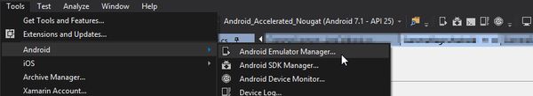 Open Android Emulator Manager