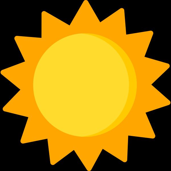 icon of a sun